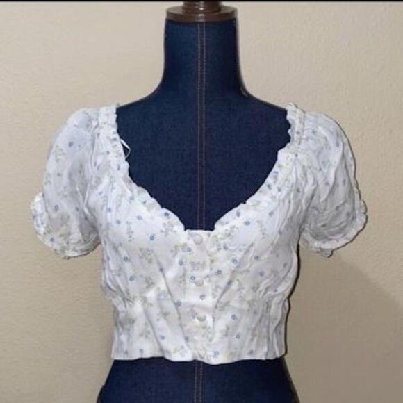 Cotton On Floral blouse - Picture 1 of 3